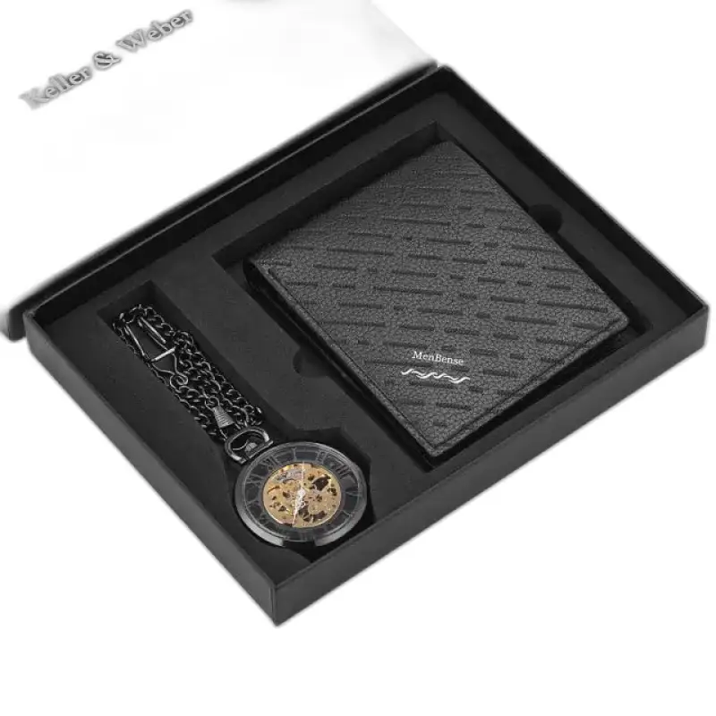Coffret Cadeau Montre à Gousset Mécanique Chic - 1