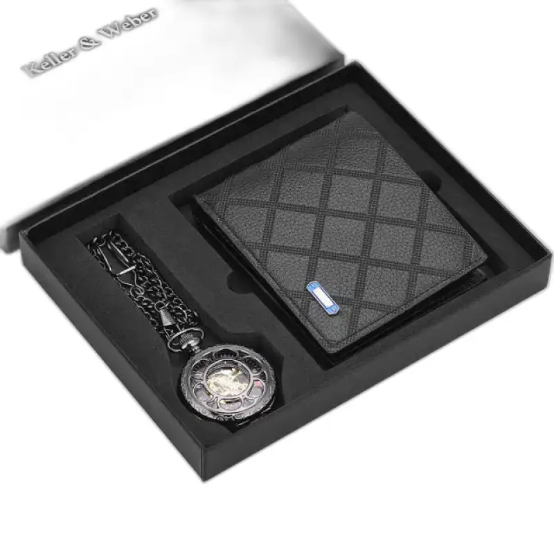 Coffret Cadeau Montre à Gousset Mécanique Chic - 2