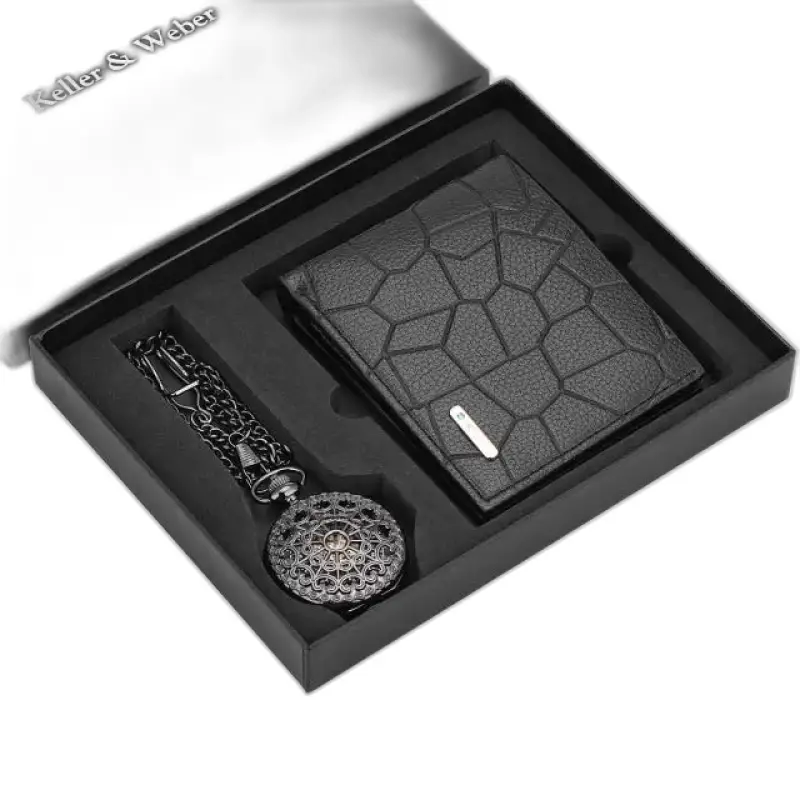 Coffret Cadeau Montre à Gousset Mécanique Chic - 5