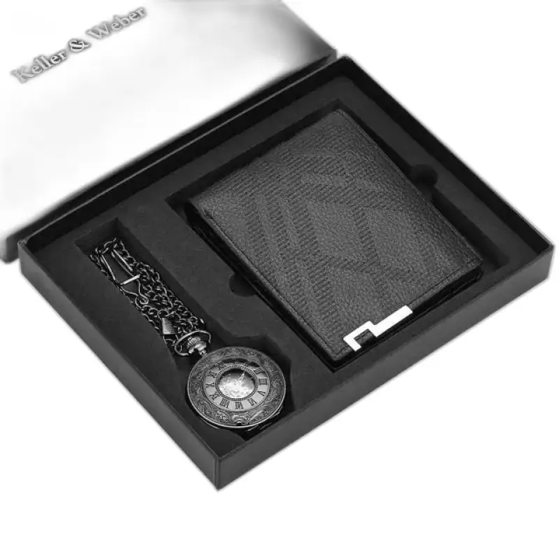 Coffret Cadeau Montre à Gousset Mécanique Chic - 7