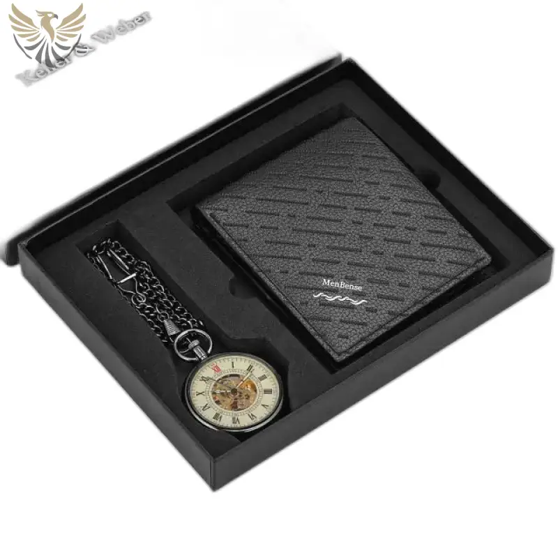Coffret Cadeau Montre à Gousset Mécanique Chic