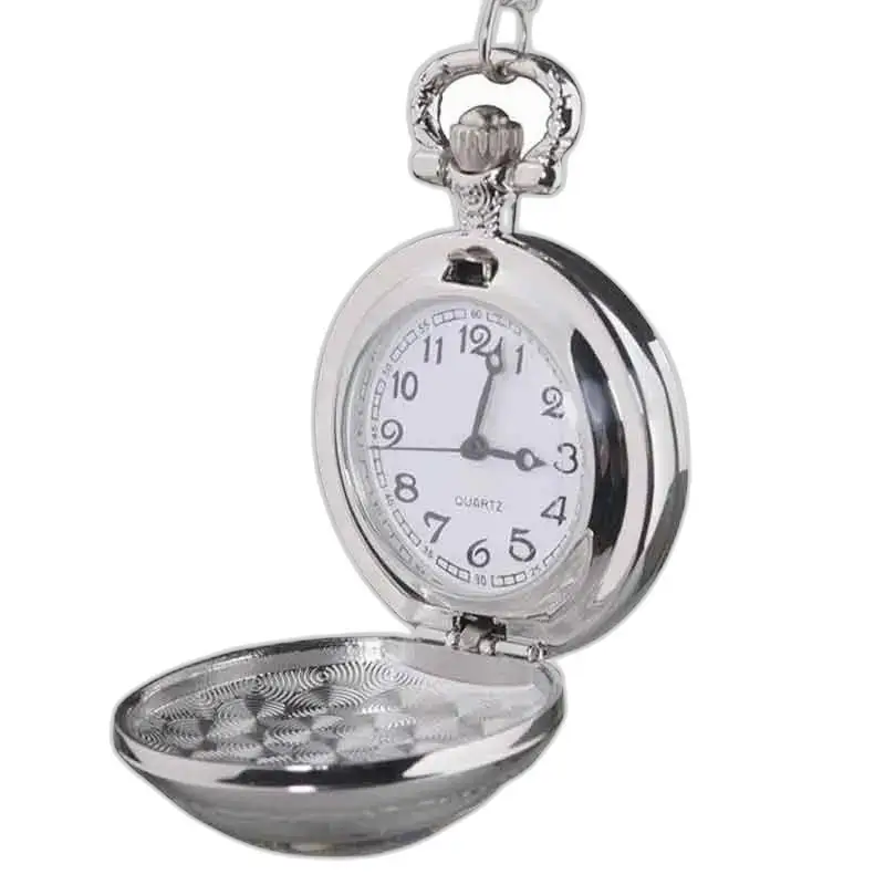 Collier Arbre D’amour avec Montre Pendentif Argenté