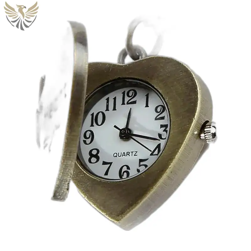 Collier Coeur Montre pour Célébrer votre Amour