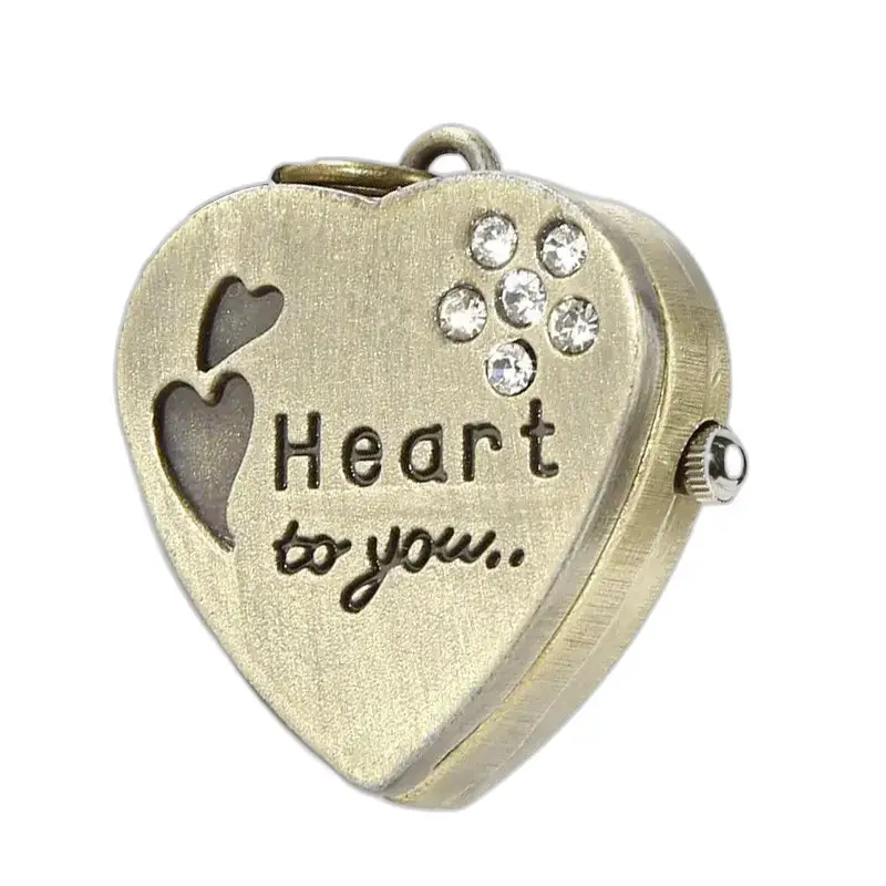 Collier Coeur Montre pour Célébrer votre Amour