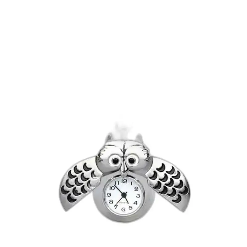 Collier Montre Hibou élégant en Plusieurs Couleurs - Bleu