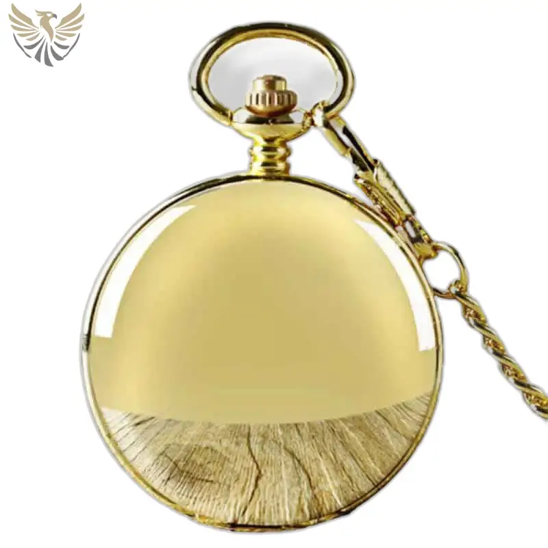 Luxe Perle D’or Montre de Poche Automatique