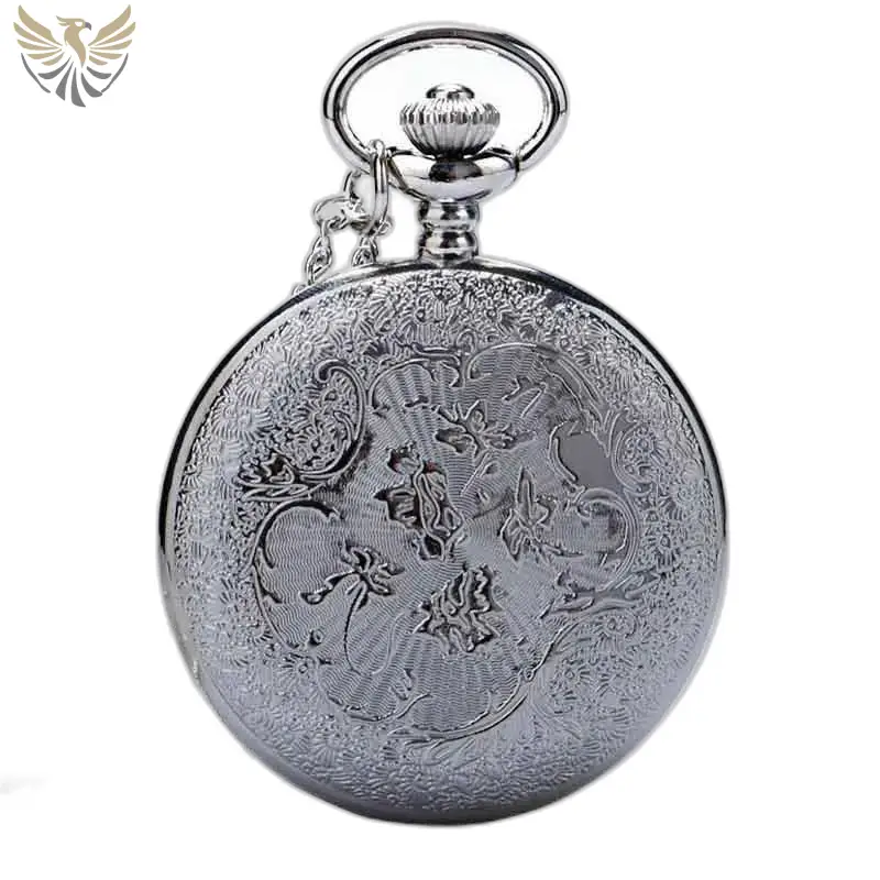 Luxe Quartz Poche à Gousset Argentée
