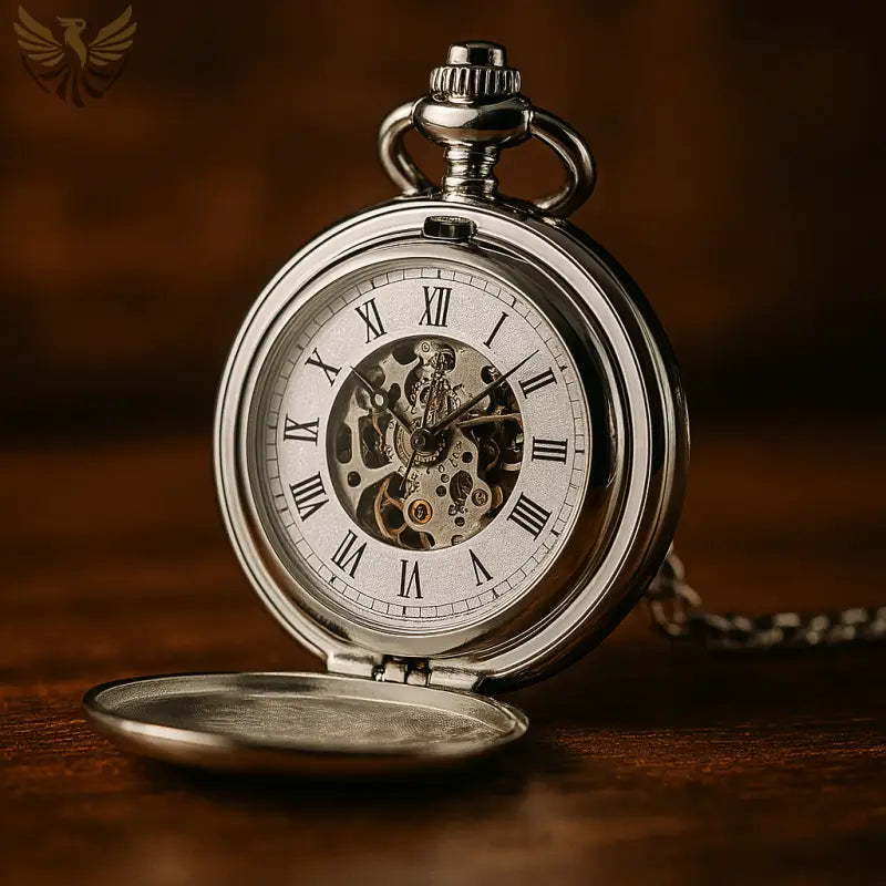 Montre à Gousset Argent Double Clapet Luxe