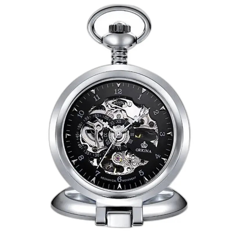 Montre à Gousset Argent Mécanique Luxe Vintage - Or