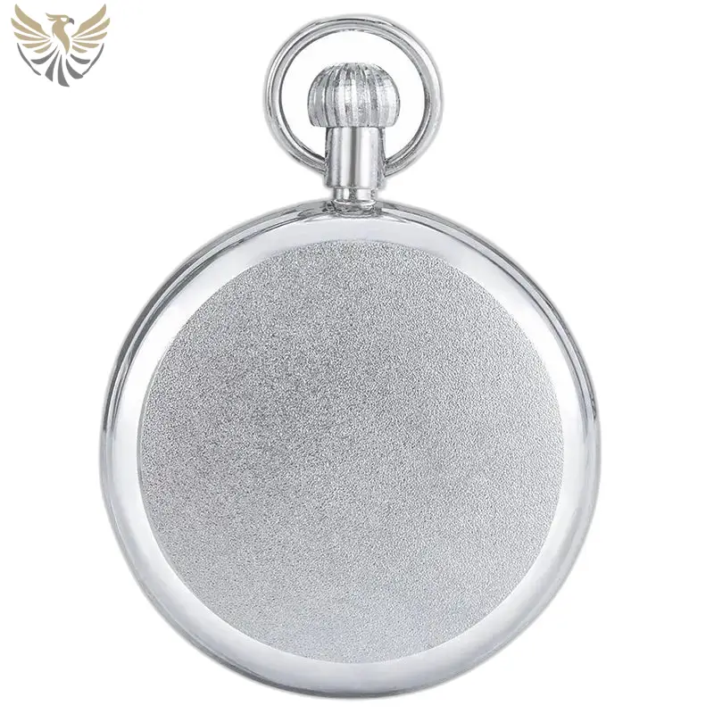 Montre à Gousset Automatique Argent Cadran Ouvert