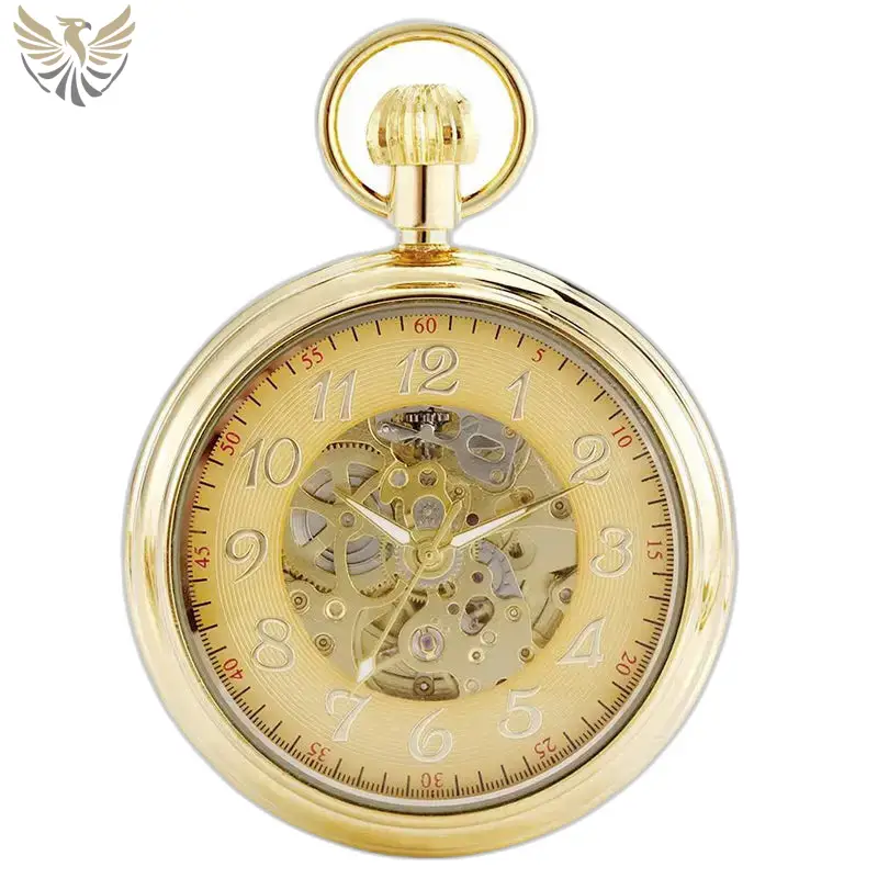 Montre à Gousset Automatique Cadran Ouvert Luxe