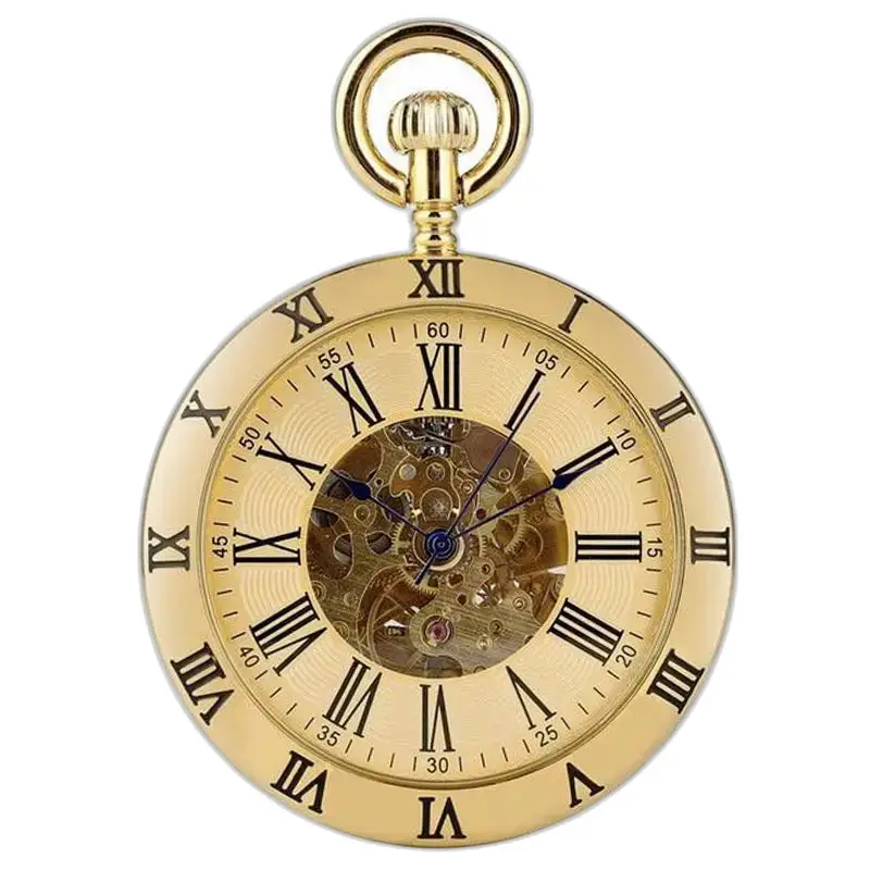 Montre à Gousset Automatique Chic Homme - Argent