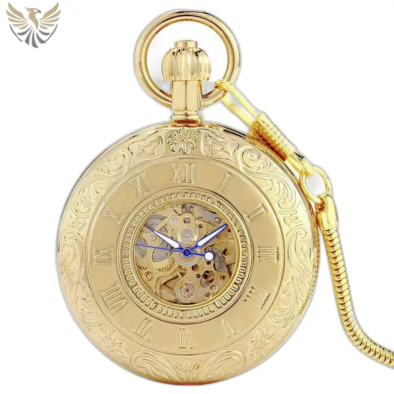 Montre à Gousset Automatique Demi Chasseur Chic