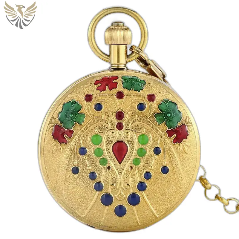 Montre à Gousset Automatique Double Clapets Chic