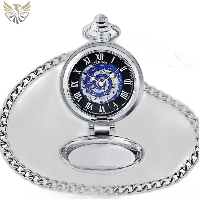 Montre à Gousset Automatique Moderne Homme Femme