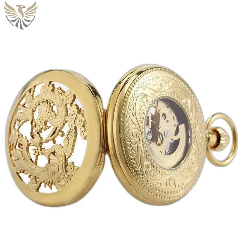 Montre à Gousset Automatique Phenix Vs Dragon Luxe Homme