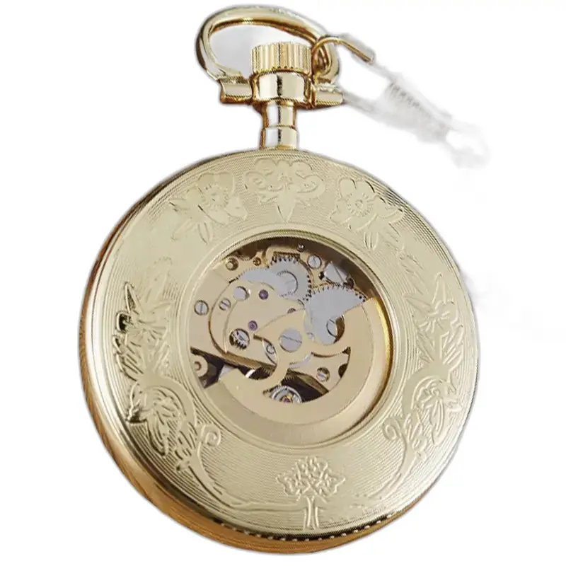 Montre à Gousset Cadran Ouvert Luxe Moderne