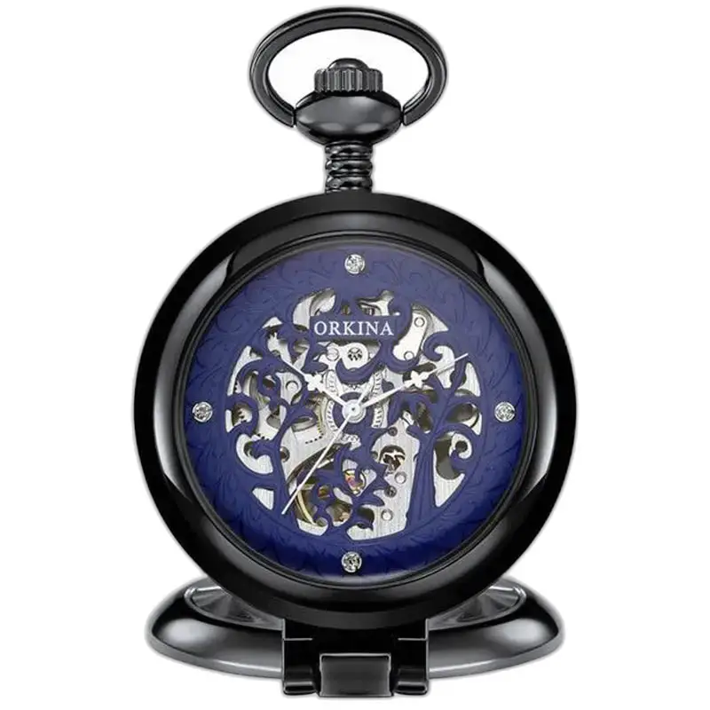 Montre à Gousset Chic Mécanique Or Remontage Manuel - Argent
