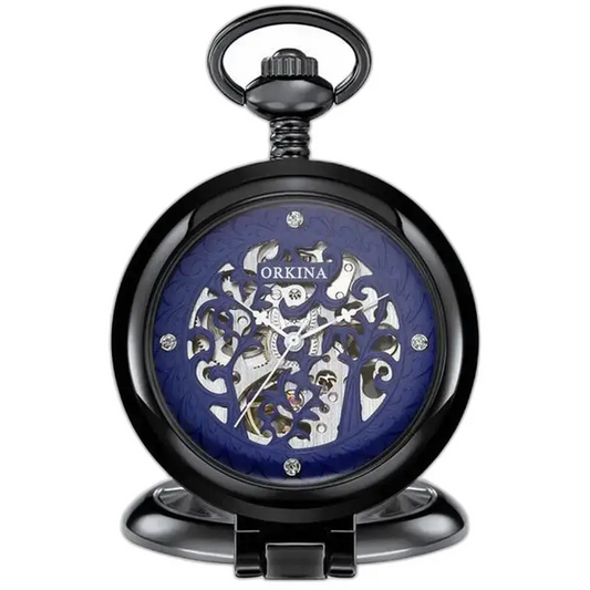 Montre à Gousset Chic Mécanique Or Remontage Manuel - Argent
