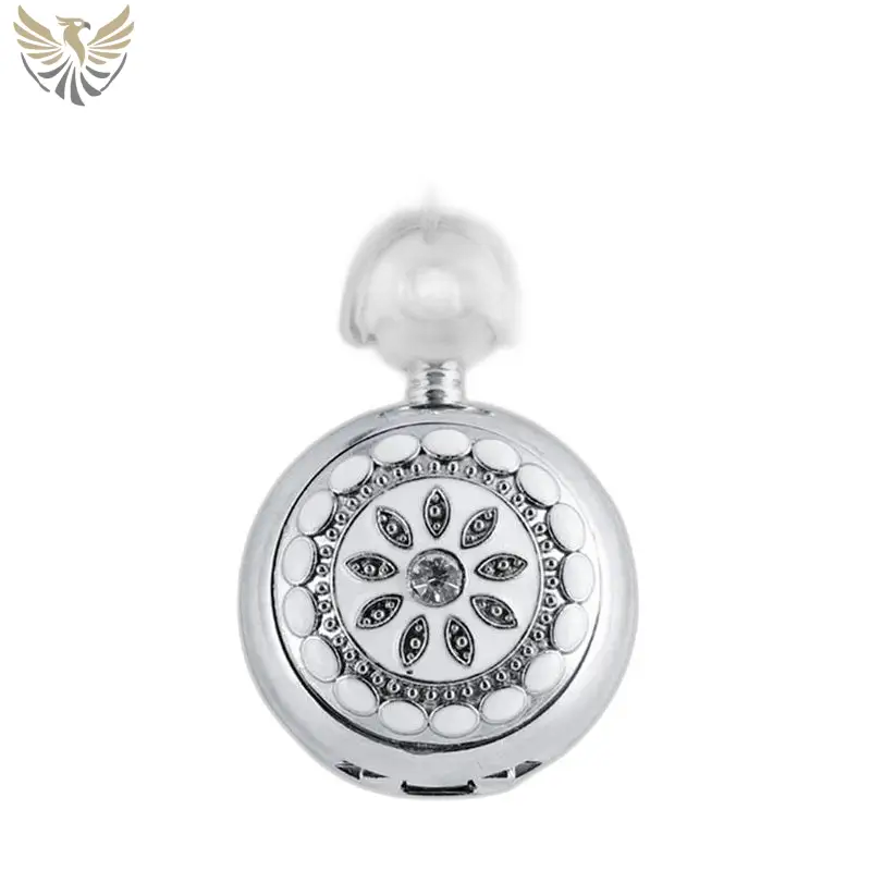 Montre à Gousset Chic Pearl’s Flower Argent