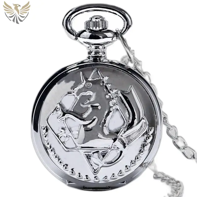 Montre à Gousset Collier Full Metal Chic
