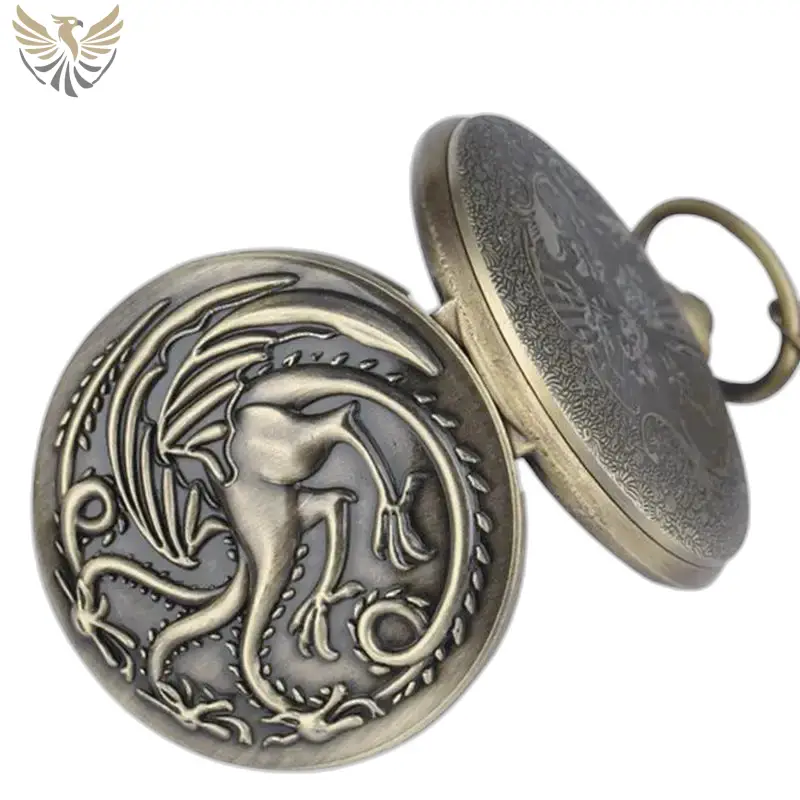 Montre à Gousset Collier Quartz Targaryen