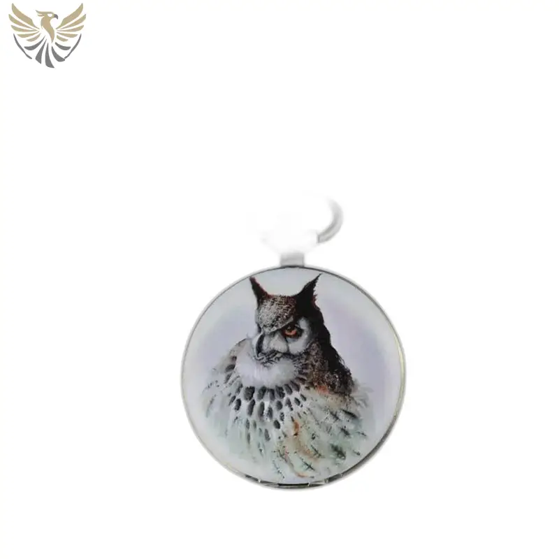 Montre à Gousset Collier Snowl Fantaisie Bronze
