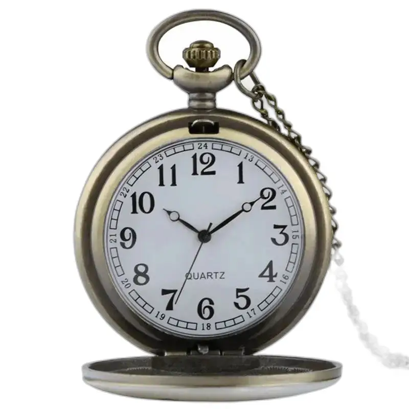 Montre à Gousset Collier Snowl Fantaisie Bronze