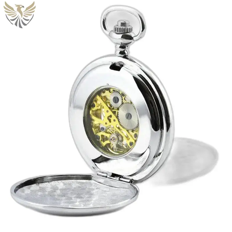 Montre à gousset Double Clapet Mécanique Chic au design élégant et intemporel