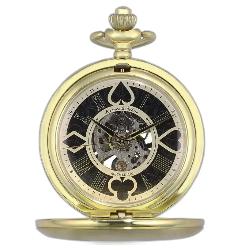 Montre à Gousset Luxe Or Mécanique allie élégance et mouvement mécanique raffiné
