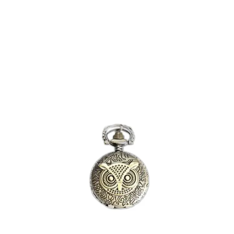 Montre à gousset Maître Hibou originale avec design hibou élégant et tendance