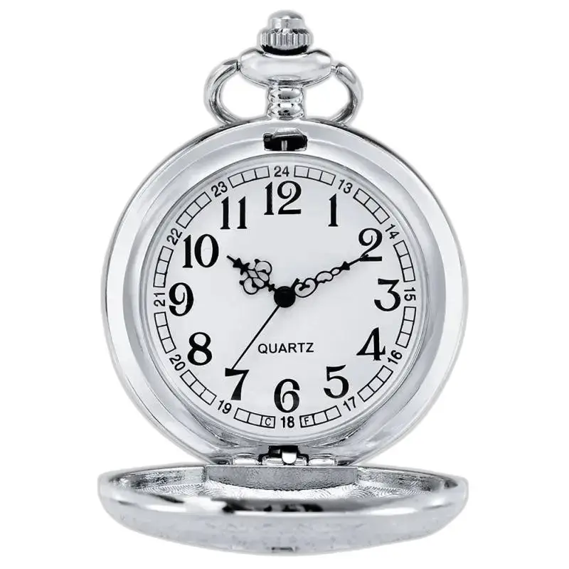Montre Collier Celtic Rope Classique Argent avec un cadran blanc et finition argentée