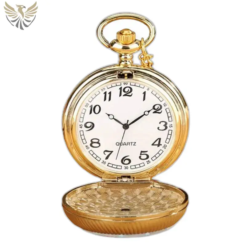 Montre Collier Vintage Fleur Blanche Or avec un mécanisme à quartz et finition dorée