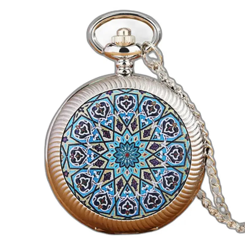 Montre-collier Vintage Fleur Grise avec un design unique et confort optimal
