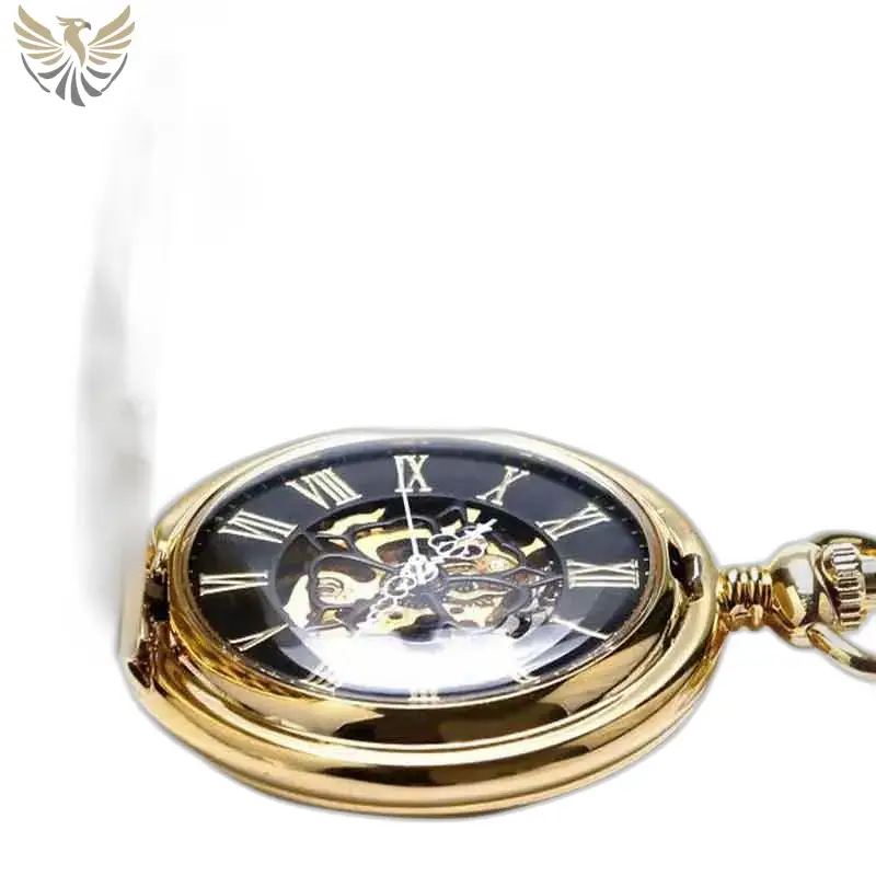 Montre de Poche à Gousset Luxe Topaze D’or avec un élégant boîtier en or