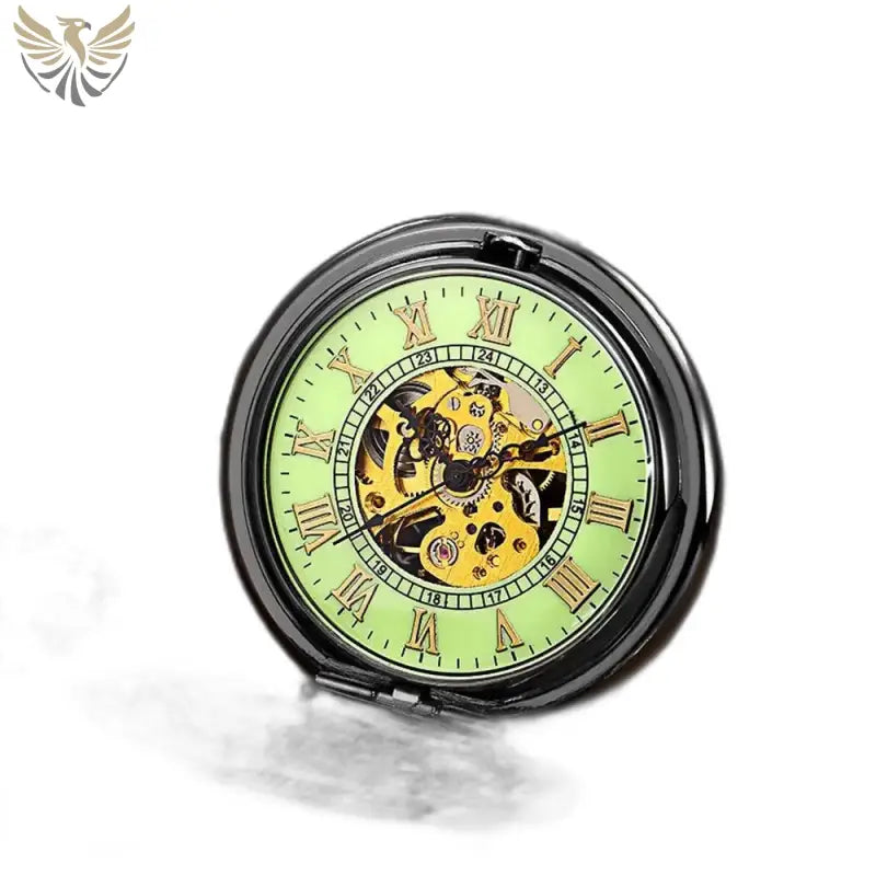 Montre de Poche Mécanique Lumineuse Femme avec effet glow-in-the-dark