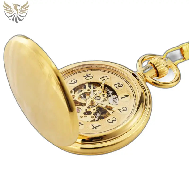 Montre de Poche Mécanique Or pour les Modern Gentlemen élégants