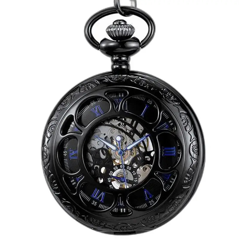 Montre de Poche Oignon Luxe Mécanique avec boitier oignon et remontage manuel