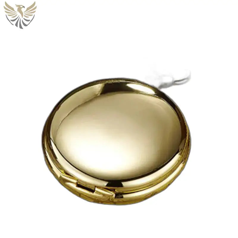Compact en or brillant de la Montre Gousset Complication Moderne Chic Bronze Or