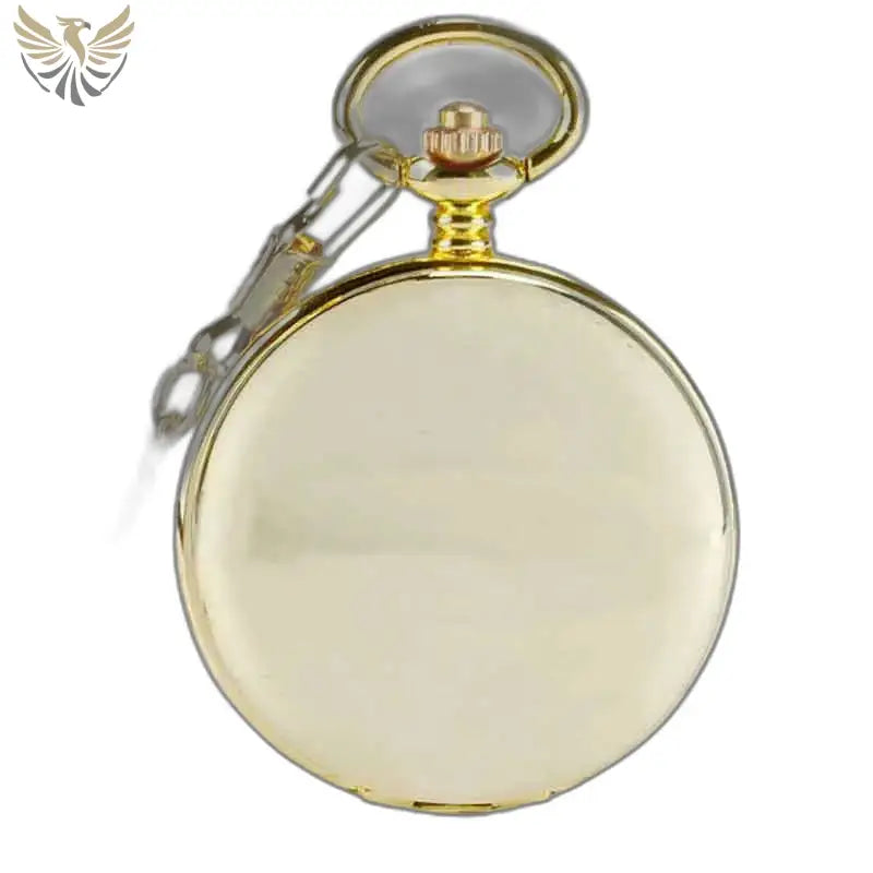Montre Gousset Mécanique Chic Homme, montre gousset dorée élégante et raffinée