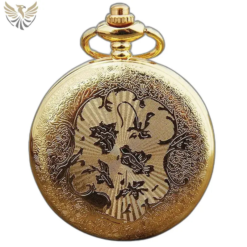 Montre Gousset Or Femme Classique Automatique avec un élégant mouvement à quartz