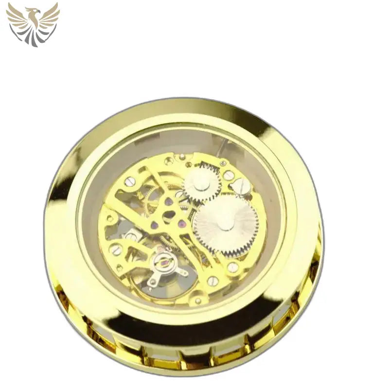 Mouvement en or de la Montre Gousset Squelette Luxe Homme Femme élégante