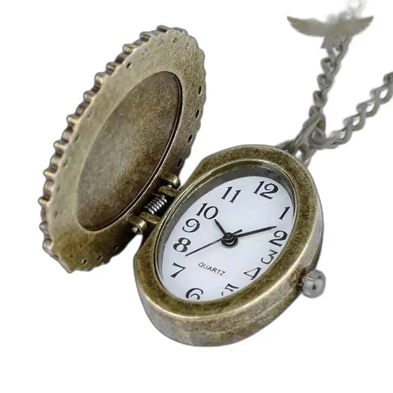 Montre Pendentif Chaton Kitty Rose Mignonne, élégant pendentif chaton vintage à quartz