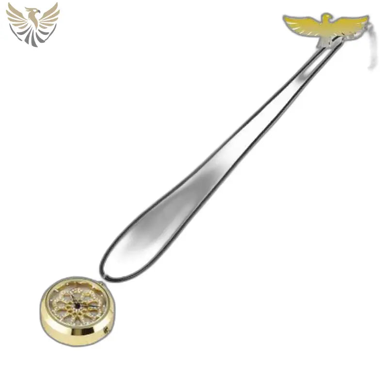 Opener en forme d’aigle doré pour Montre Pendentif Femme Chic Dorée avec sceau décoratif