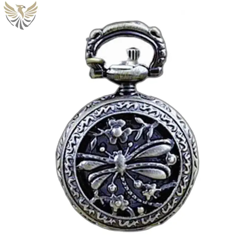 Montre Pendentif Libellule élégante avec design de libellule pour collier