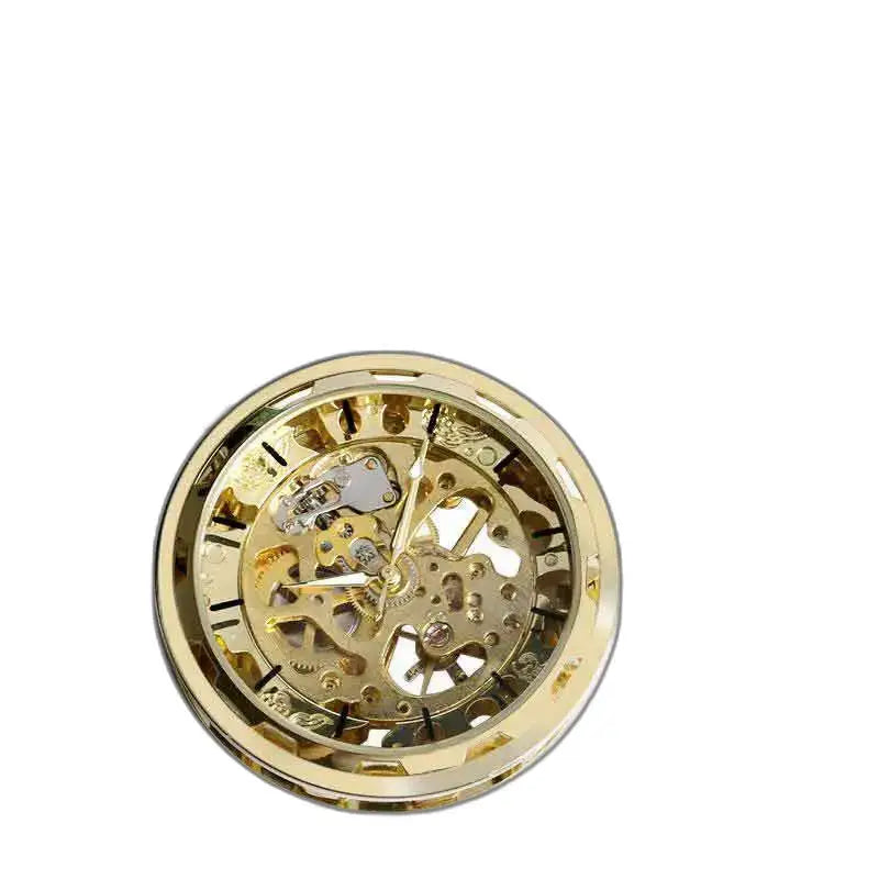 Montre Poche à Gousset Cœur D’or Luxe avec mécanisme automatique en or tonné