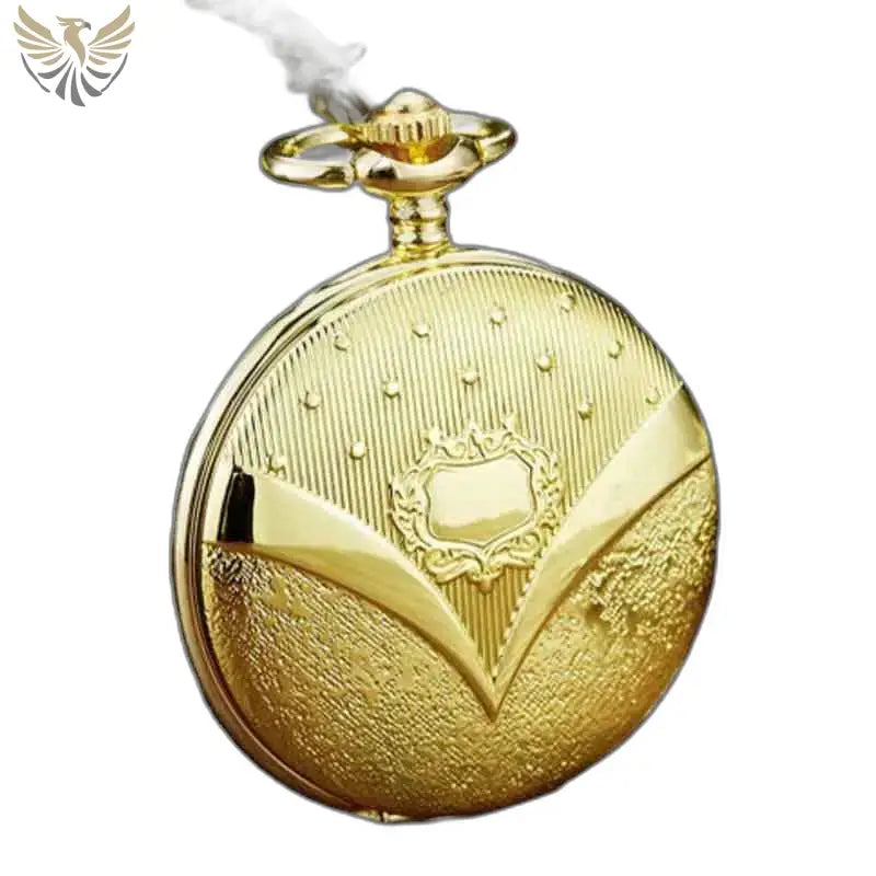 Montre Poche à Gousset Femme Nymphe Luxe avec un design doré orné élégant