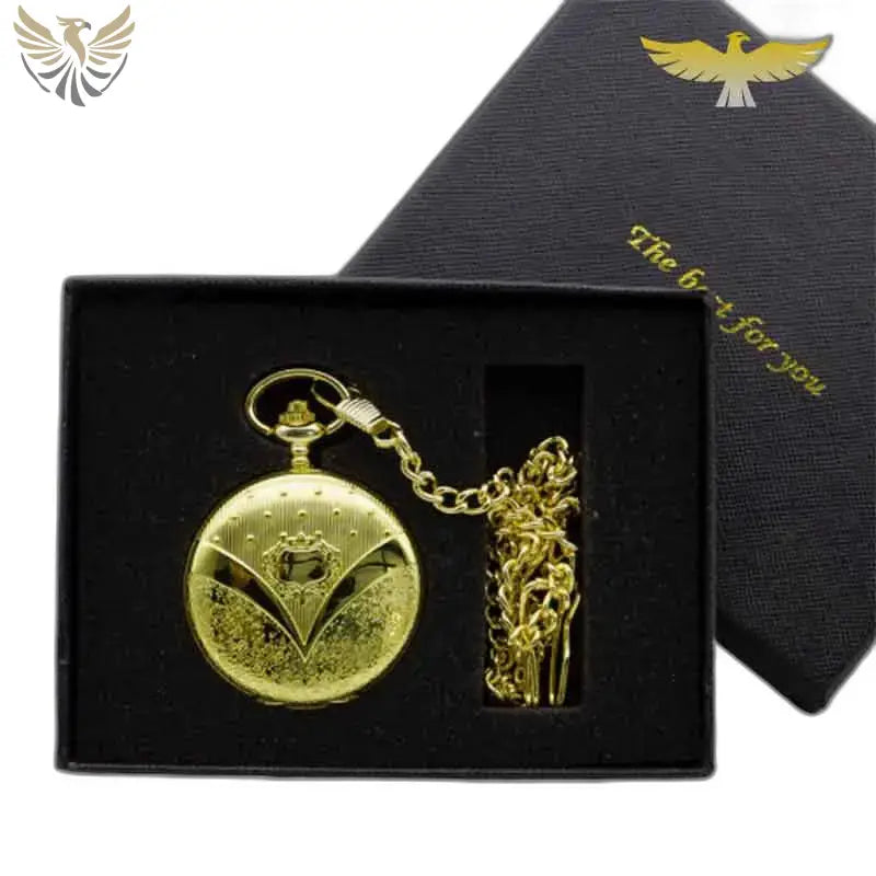 Montre Poche à Gousset Femme Nymphe Luxe, élégant gousset femme nymphe en or