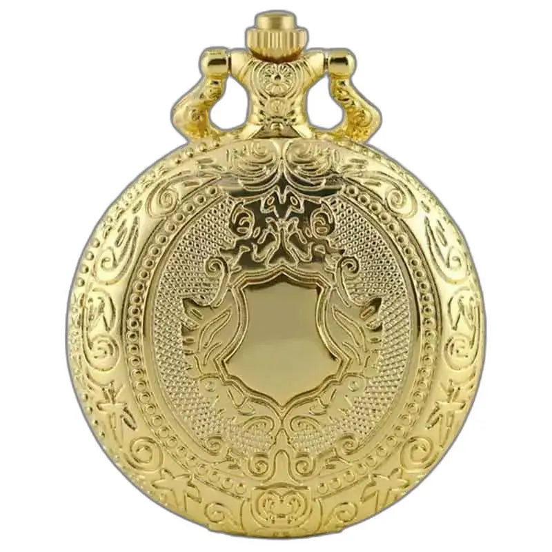 Montre de poche en or ornée de luxe jaspe d’or pour une élégance intemporelle