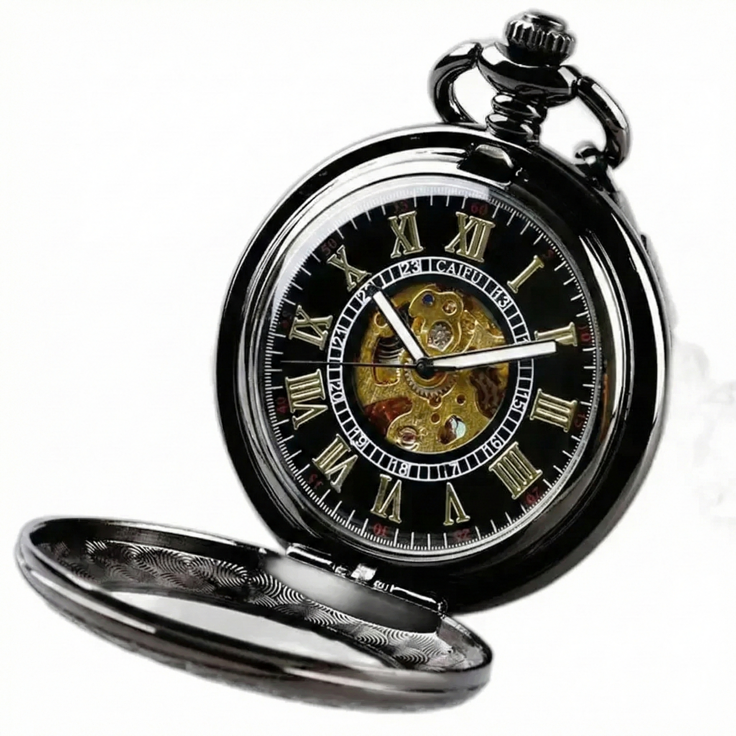 Montre à Gousset Automatique Demi-chasseur Vintage